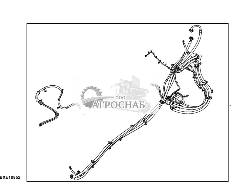 Шланги заднего моста с трансмиссией с кнопочным переключением передач, 4WD, комплект для самостоятельной установки - ST933105 169.jpg